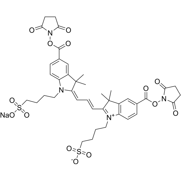 Sulfo Cy3 bis NHS ester